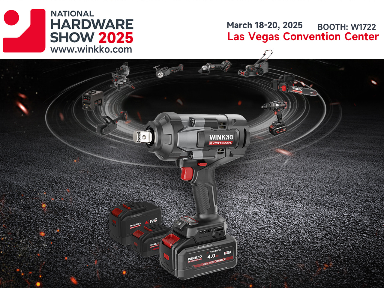 Winkko upang ipakita sa National Hardware Show, Las Vegas, US