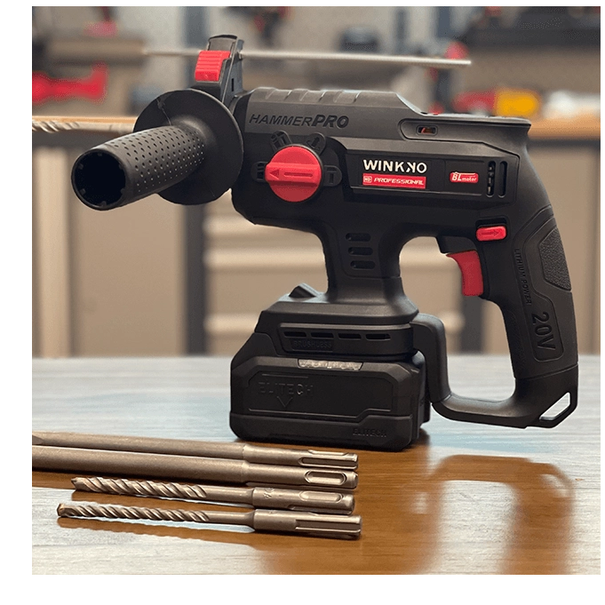 HRH201BL TUKUL PUTAR TANPA KORDEL